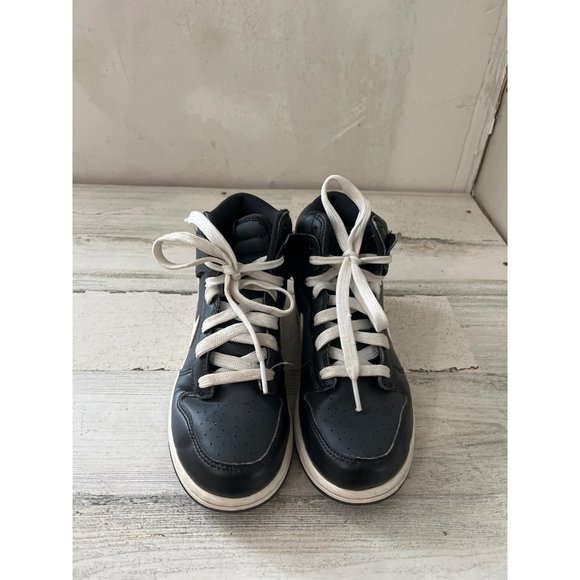 Nike Other - Nike DH9753-001 children’s black and white lace-up high tops